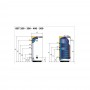 ELBI DOUBLE COIL VITRIFIED KETTLE 200LT