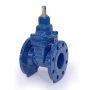 FLAT BODY SHUTTER DN250 PN16 RUBBERIZED WEDGE + HAND WHEEL | VAG EKO-B