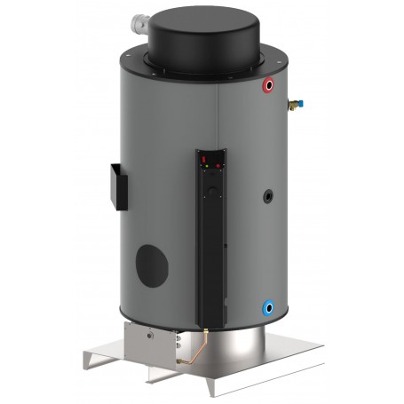 SCALDACQUA A GAS AD ACCUMULO ATI MARIANI CAMERA STAGNA LT.600 MOD. SECURITY GPL