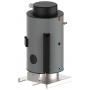 SCALDACQUA A GAS AD ACCUMULO ATI MARIANI CAMERA STAGNA LT.600 MOD. SECURITY A METANO