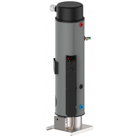 SCALDACQUA A GAS AD ACCUMULO ATI MARIANI CAMERA STAGNA LT.160 MOD. SECURITY GPL