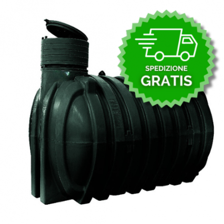 SERBATOIO POLIETILENE - 10000 LT INTERRO