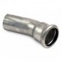 30° BEND MF Ø 88.9 INOXPRES