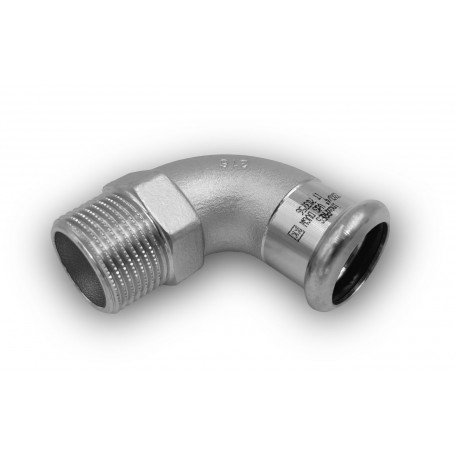 90° BEND MF 1"1/4X35 INOXPRES