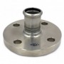FLANSCH MIT MUFFE Ø 18 PN16 INOXPRES