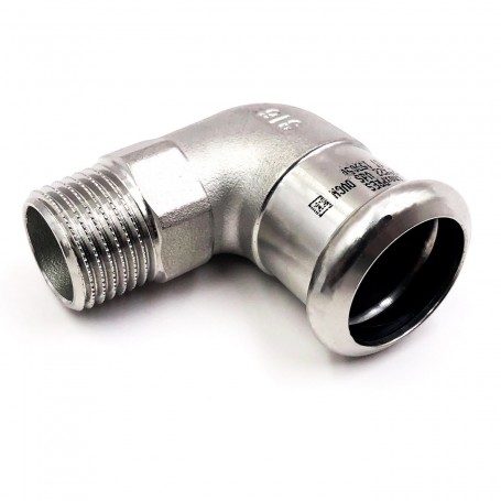 GOMITO MISTO 90° MF 1"1/2X42 INOXPRES