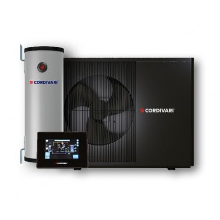 POMPA DI CALORE VESTALIS 16KW MONOFASE+VOLANO TERM 100LT