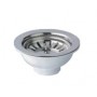 PILETTA PP CON TAPPO INOX 90 X 11/2