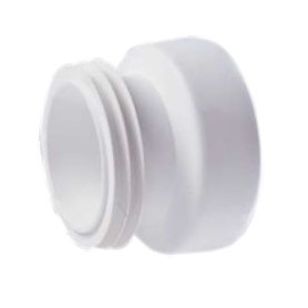 MANICOTTO CONCENTRICO D.100 IN GOMMA PER VASO WC