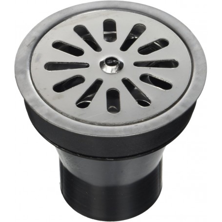 SIFONE PAVIMENTO 100 GRIGLIA INOX