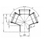 BRAGA DOPPIA PP 45° 110-40-40