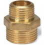 NIPLES OTTONE RIDOTTO 3/4" X 1/2"- CONFEZIONE 100 PEZZI