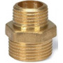 NIPLES OTTONE RIDOTTO 1/2X3/8 - CONFEZIONE 100 PEZZI