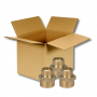 NIPLES OTTONE RIDOTTO 1/2X3/8 - CONFEZIONE 100 PEZZI