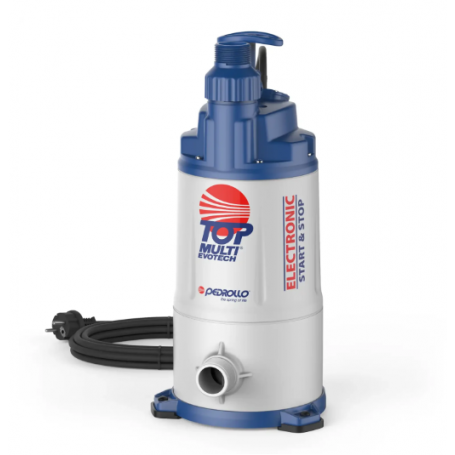 PEDROLLO TOPMULTI-EVOTECH 3 POMPE ÉLECTRIQUE - POMPE À SUBMERGATION MULTIGYRE | 10 m de câble