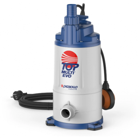 PEDROLLO TOP MULTI 3-EVO V.230 ELEKTROPUMPE - MULTIGYRING-SUBMERGIBLE PUMPE | 10 m Kabel