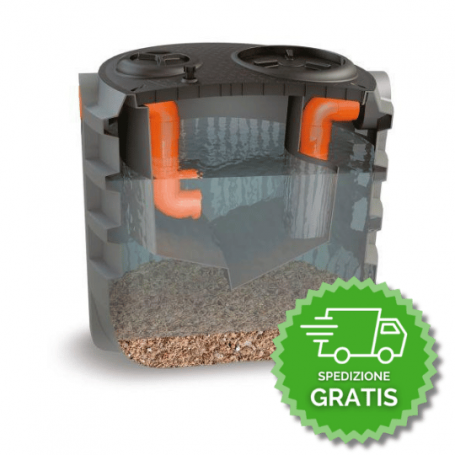 CURRENT STATIC DEOLIATOR 4000 LITERS | 145 CARS LOCATIONS | SQUARE SURFACE 5820 M² | 16 l/s