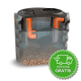 CURRENT STATIC DEOLIATOR 4000 LITERS | 145 CARS LOCATIONS | SQUARE SURFACE 5820 M² | 16 l/s