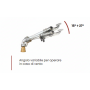 SIME IRRIGATORE KONKORD (27° ÷ 15°) 1G - 3“ FEMMINA