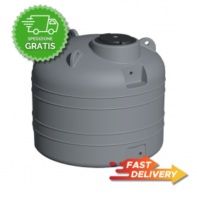 SERBATOIO POLIETILENE INTERRO 500 LT - PANETTONE LISCIO