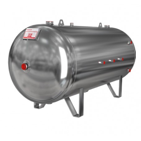 AUTOCLAVE IN ACCIAIO INOX  PED8 ORIZZONTALE LT. 200 A316L