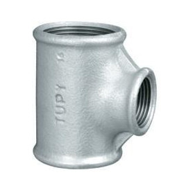 TEE EN FONTE RÉDUIT 2X1X2