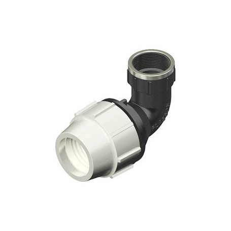 POLYETHYLENE BRANCH ELBOW THREADED F 32 X 3/4''