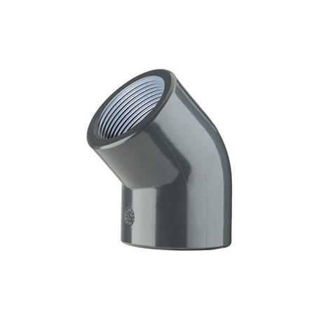 45' 16X3/8 PVC ELBOW