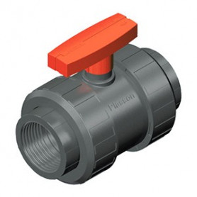 VANNE PVC BI-STOP FPM FILETÉE 1/2