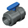 TEKNICA BALL VALVE FEMALE FOR BONDING PVC D.40