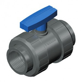 VALVOLA TEKNICA A SFERA EPDM FILETTATA FEMMINA PVC  3/8