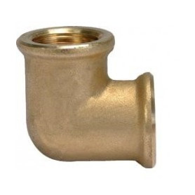 KRÜMMER MESSING 3/8 FF