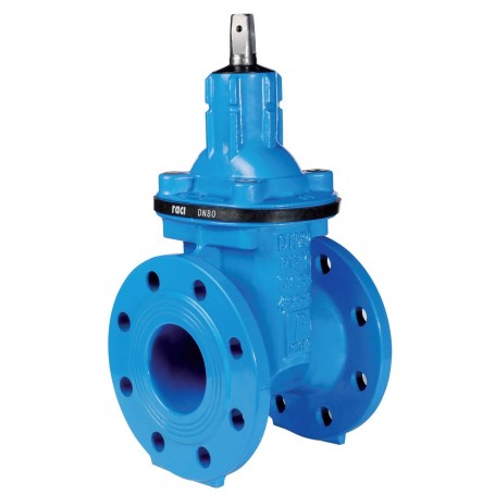 RACI GATE VALVE FLAT BODY DN300 PN10 RUBBERIZED WEDGE