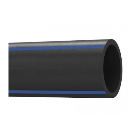 POLYETHYLENE PIPE 100 IIP PN 10 BAR 6MT D.125