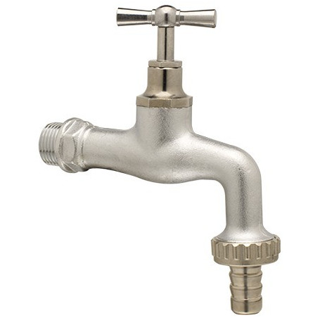 RUBINETTO RST 1/2 M SABBIATO CROMATO