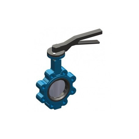 LUG BUTTERFLY VALVE DN65 PN16 - STAINLESS LENS