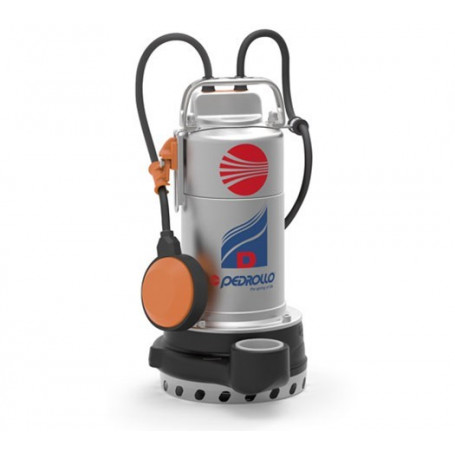 PEDROLLO ELETTROPOM Dm10 V.230 - POMPE DE DRAINAGE SUBMERGIBLE POUR EAU CLAIRE | 10 m cable