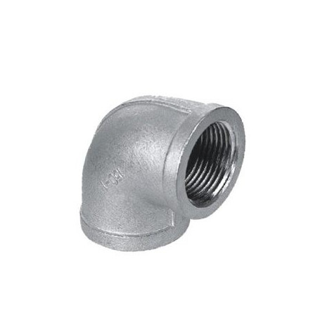 COUDE 90' FF 1/4'' ACIER INOXYDABLE 316
