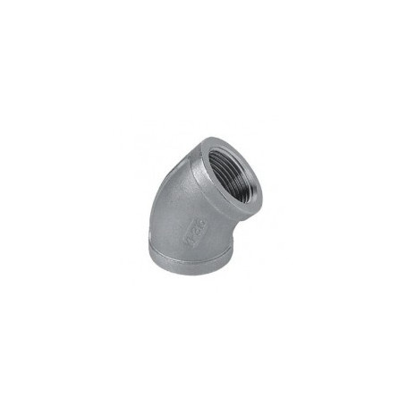 GOMITO 45' FF 3'' INOX 316