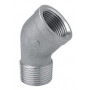 GOMITO 45' MF 1'' INOX 316