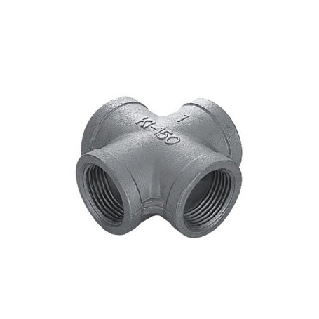 CROIX FEMELLE EN ACIER INOXYDABLE 4'' - AISI 316