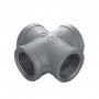 STAINLESS STEEL FEMALE CROSS 4'' - AISI 316