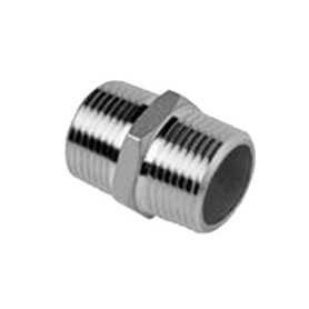 3/8'' ACIER INOXYDABLE 316 NIPLES