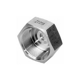 CAPUCHON HEXAGONAL ACIER INOXYDABLE 3/8'' - AISI 316