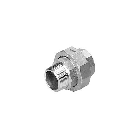 GIUNTO 3 PEZZI MASCHIO-FEMMINA 2'' INOX 316