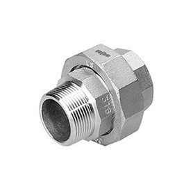 3-TEILIGE STECKER-BUCHSEN-KUPPLUNG 3/4'' AUS EDELSTAHL 316