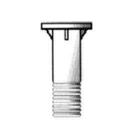 VERZINKTE PUMPE/ROHRSTUTZEN 159 X 5'' M