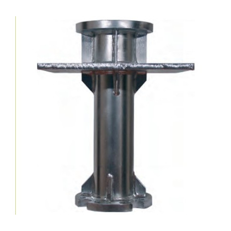 GALVANIZED REINFORCED VERTICAL WELL CAP D.101