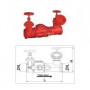 GROUP ATT. MOTOR PUMP UNI 70X3 HORIZ. OF LINE