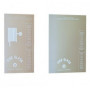 LASTRA INFRANG mm 390 X 265 ELECTA UNI 45